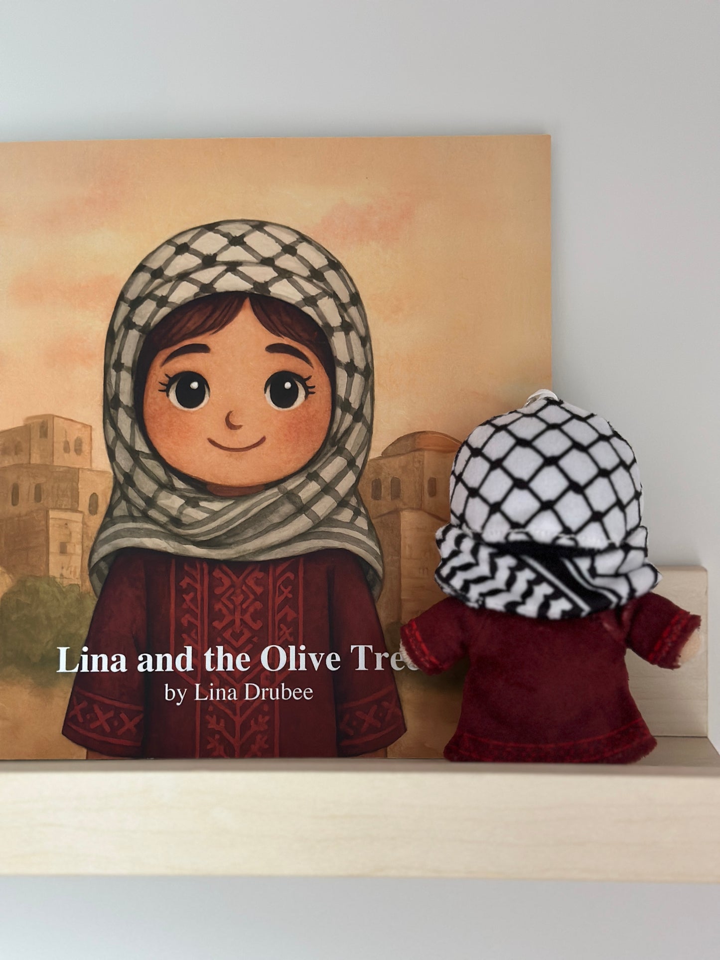 Lina Plush Keychain - A Tiny Hero from Lina and the Olive Tree